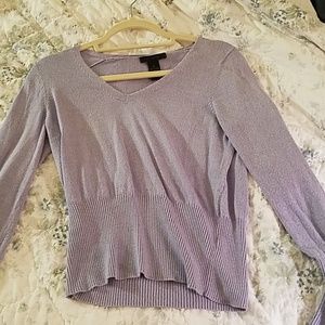 The Limited Light Purple Sweater